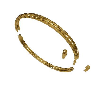 Chanel coco crash bracelet CAD file 3DM file