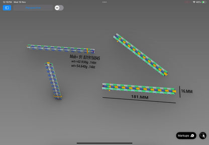 Carpet Path Bracelet CAD