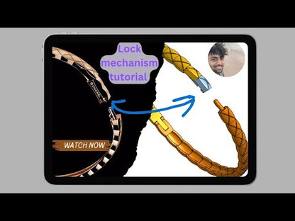 Chanel coco crush bracelet CAD file 3DM file