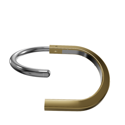 Tiffany lock without stone with original lock mechanism CAD file 3dm