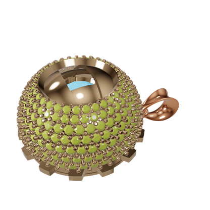 Hidden Solider Mechanism Pendent CAD FILE