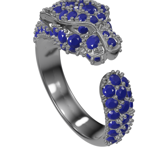 Panther Majesty Ring – design CAD Model