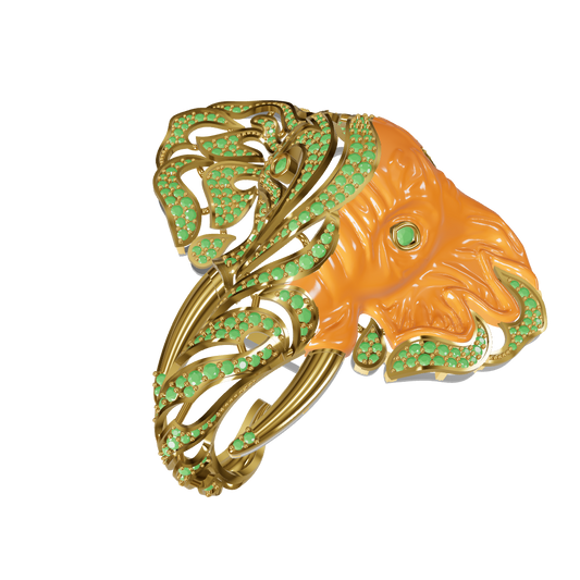 Elephant Earthline Pendant