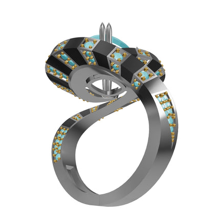 Breeze Twist Ring