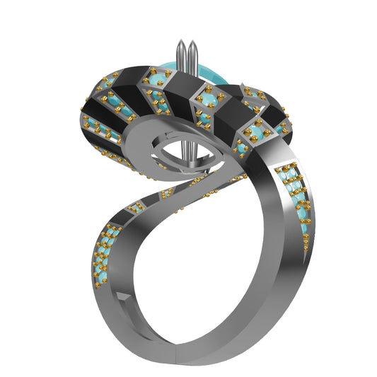 Breeze Twist Ring