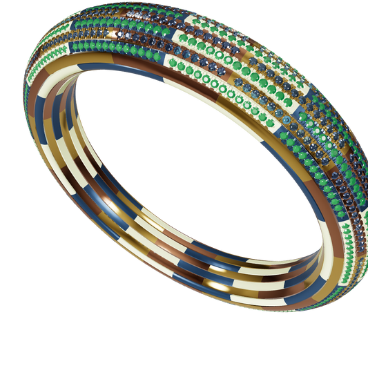 Stretchable bracelet CAD file 3DM file