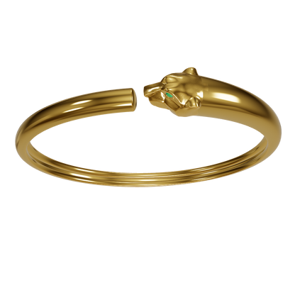 panther bracelet Cad file stl and 3dm