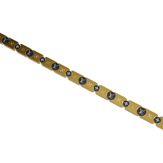 Monogram Link Bracelet Lock Mechanism CAD FILE