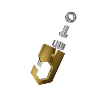 lobster Lock CAD file 3dm and stl file