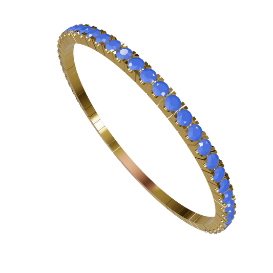 Diamond Band Bracelet 3.0 mm Round  CAD FILE