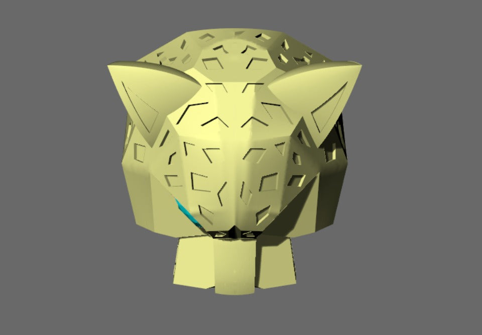 Majestic Panther Head Ring