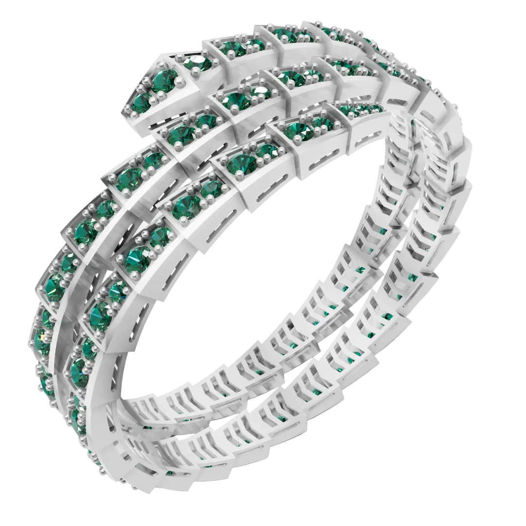 Bvlgari Serpenti Bracelet 3DM & STL CAD FILE