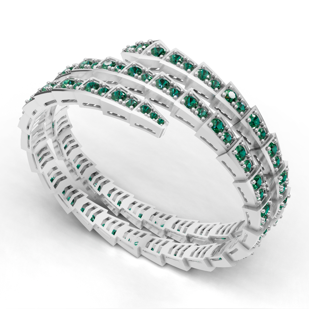 Bvlgari Serpenti Bracelet 3DM & STL CAD FILE