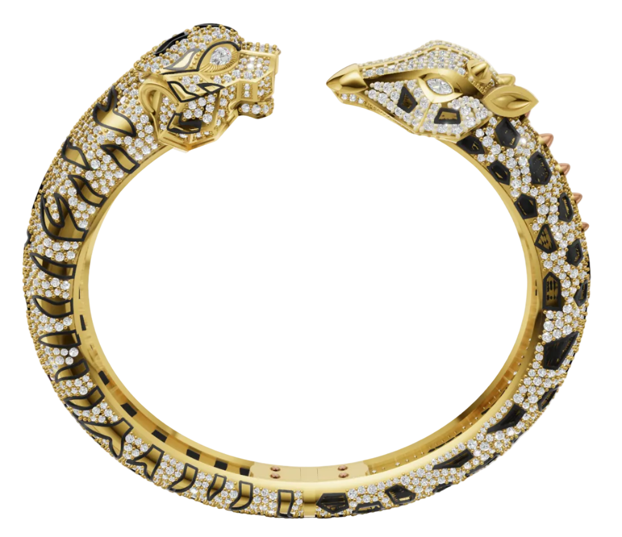 Doubel face Openable Bangle STL & 3DM CAD FILE