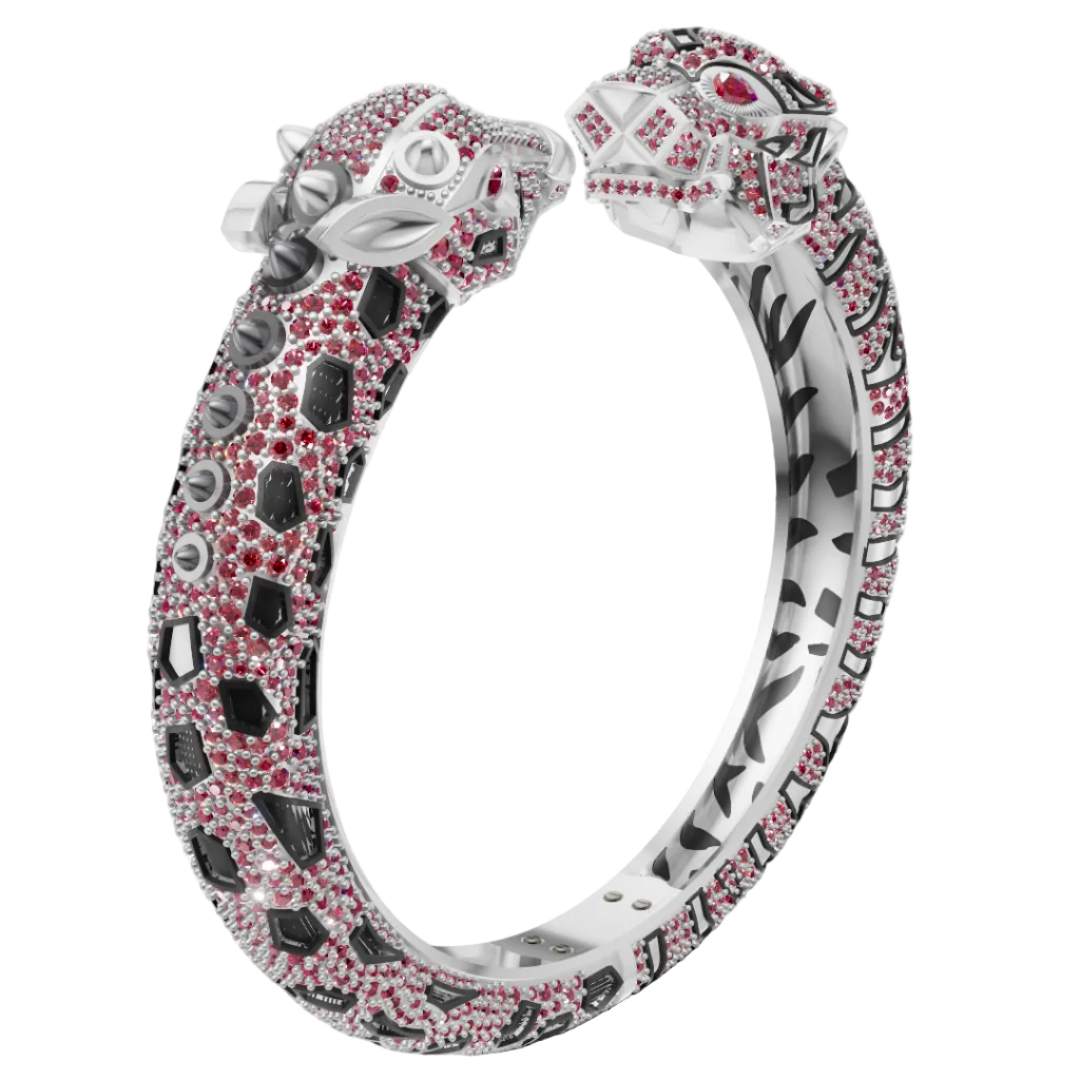 Doubel face Openable Bangle STL & 3DM CAD FILE