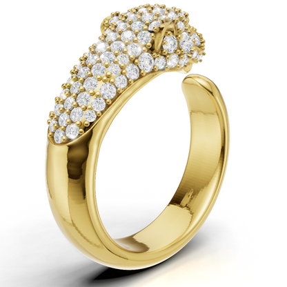 Panther ring 3dm & stl CAD FILE