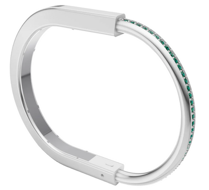 Tiffany Lock Style Full Pave Diamond Bracelet  Hinged Lock Mechanism CAD Design File
