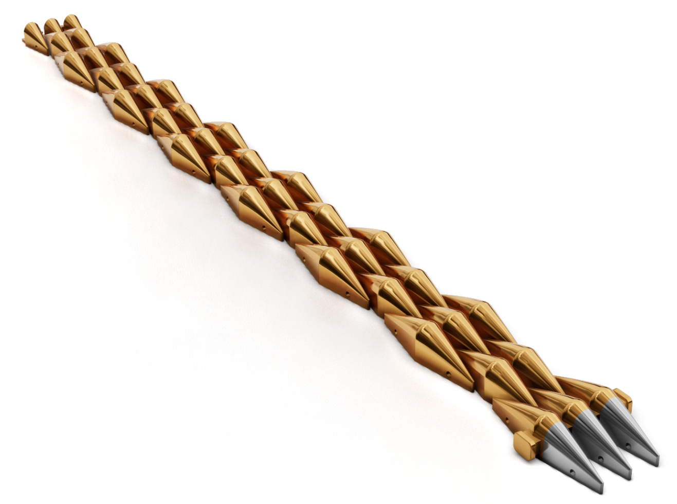 Lock square link Bracelet CAD FILE