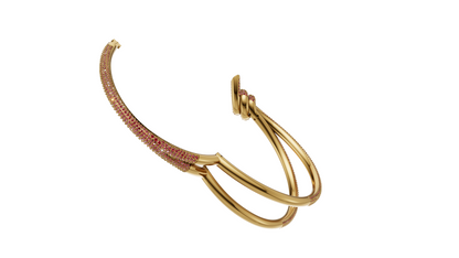 Dubel Line full Diamond set Lock Mechanism Bracelet CAD FILE