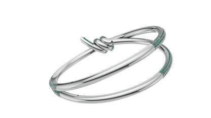 Dubel Line full Diamond set Lock Mechanism Bracelet CAD FILE