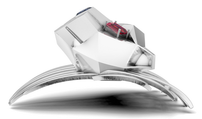 Panther Head Broch with Daimond Set  CAD FILE