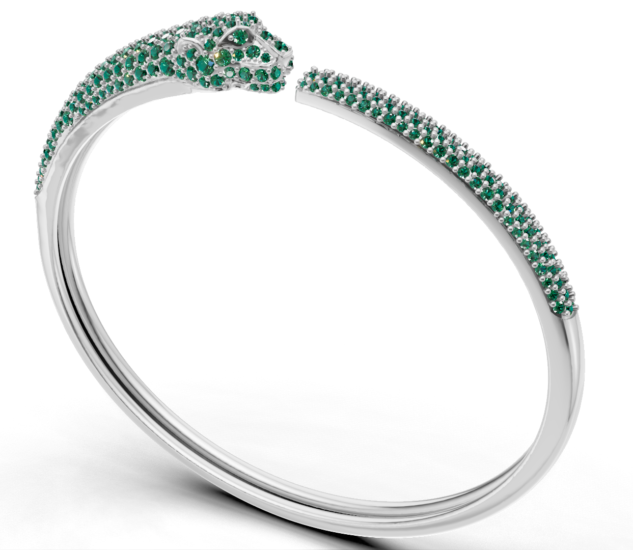 Panther Bracelet 3DM & stl CAD FIILE