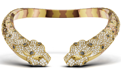 Bend panther Necklace 3DM & STL CAD FILE