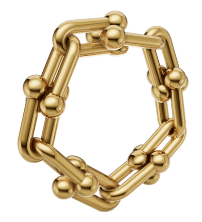 Hardware Ring Gold & Silver CAD FILE 3DM STL & STP Files