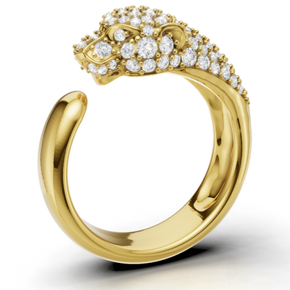 Panther ring 3dm & stl CAD FILE
