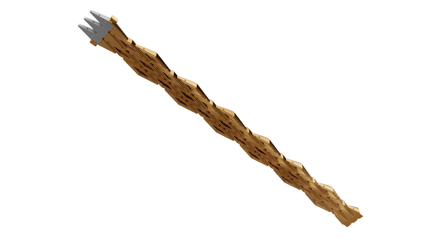 Lock square link Bracelet CAD FILE