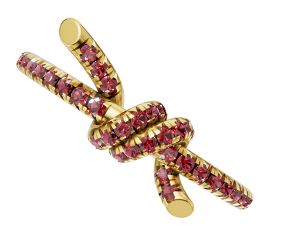 Knot Style Diamond Ring CAD FILE