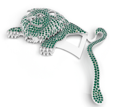Lion Brooch CAD FILE