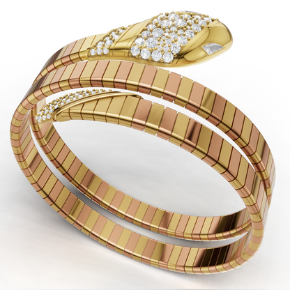 Snake Wrap Flexible Bracelet CAD FILE