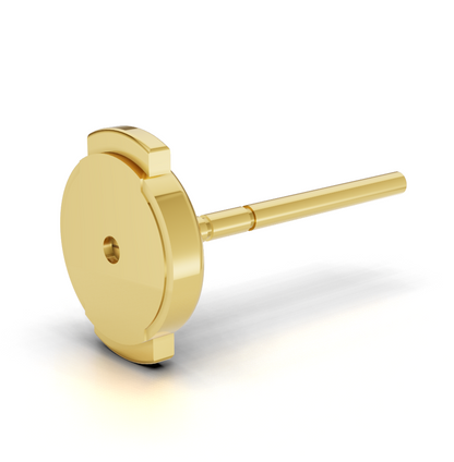 Push mechanism for earrings CAD file and 3DM file STL file