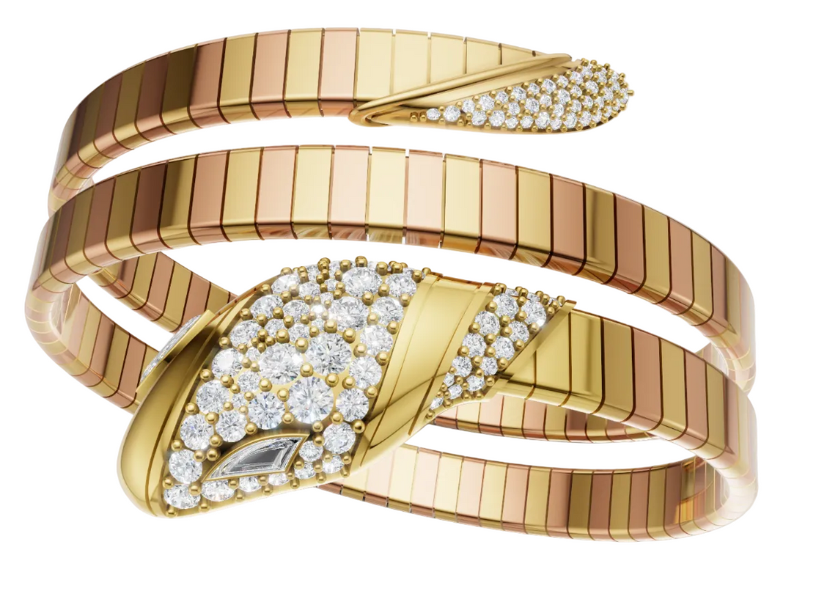 Snake Wrap Flexible Bracelet CAD FILE