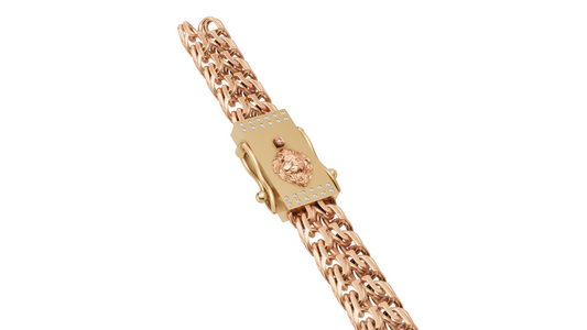 Lion Head lock Mechanism Bracelet  CAD FILE