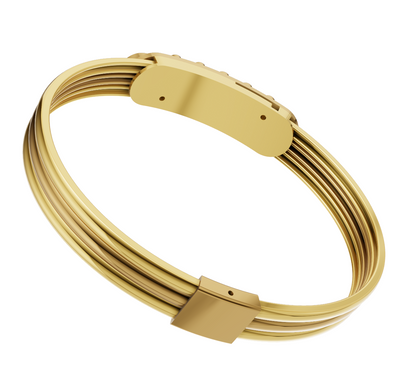 THREE WIRE OPENABLE DIAMOND BANGLE cad file