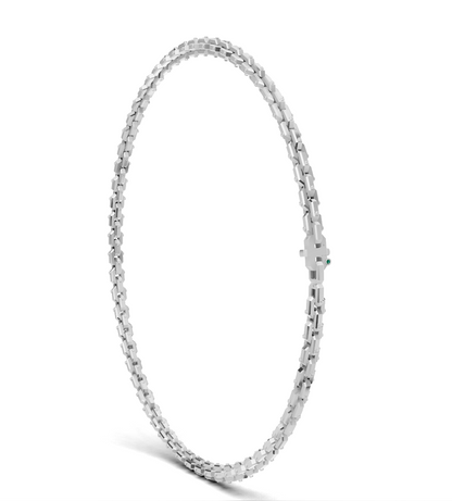 Rectangular Link Diamond Necklace CAD FILE