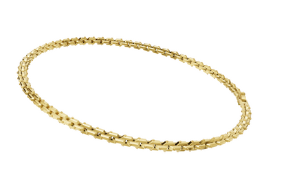 Rectangular Link Diamond Necklace CAD FILE