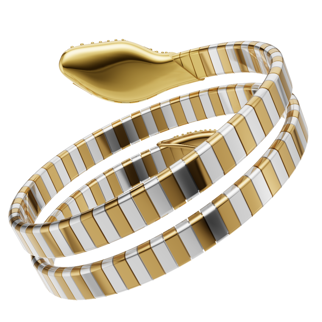 Snake Wrap Flexible Bracelet CAD FILE