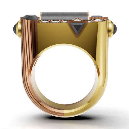 Diamond Set Ring CAD FILE