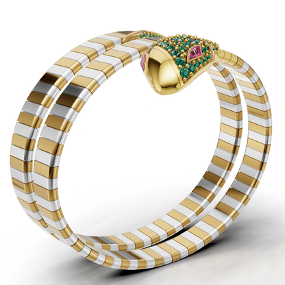 Snake Wrap Flexible Bracelet CAD FILE