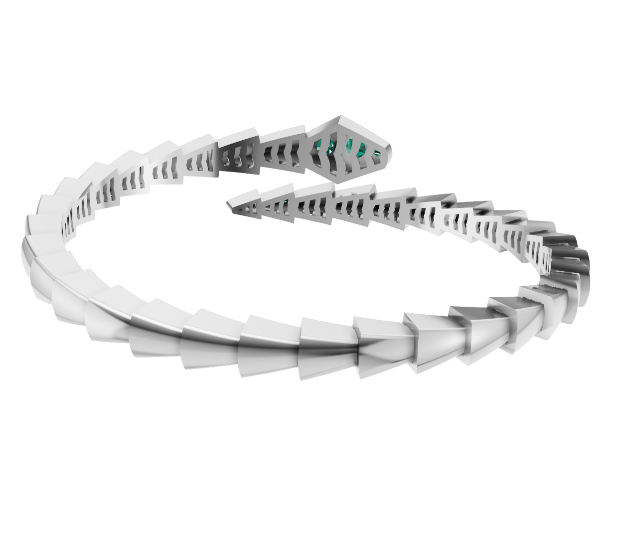 7Stone Bvlgari Serpenti Bracelet CAD FILE