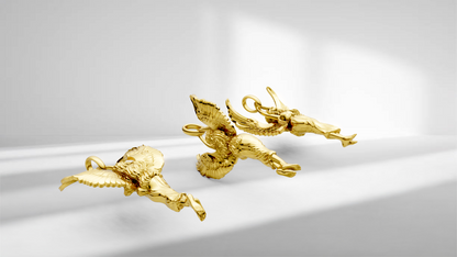 Angel Wing Lady Gold Pendant 3D gold & silvrer CAD FILE