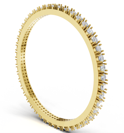 Diamond Tennis Spring BraceletCAD FILE