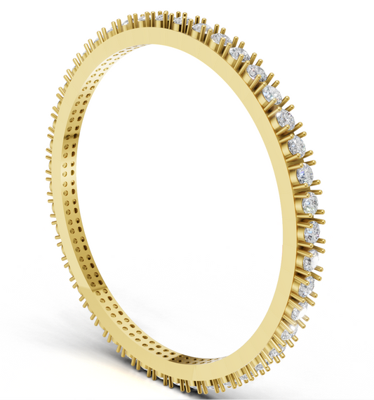 Diamond Tennis Spring BraceletCAD FILE
