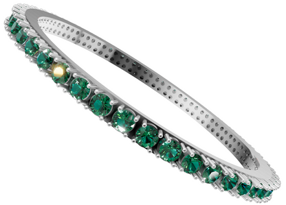 Diamond Tennis Spring BraceletCAD FILE