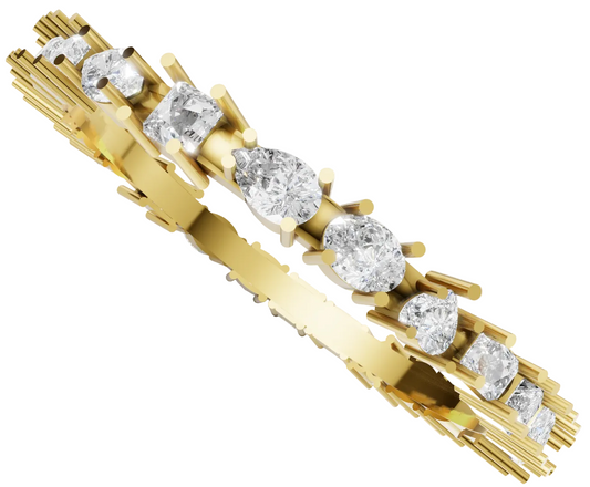 Multi Stone spring Bracelet CAD FILE